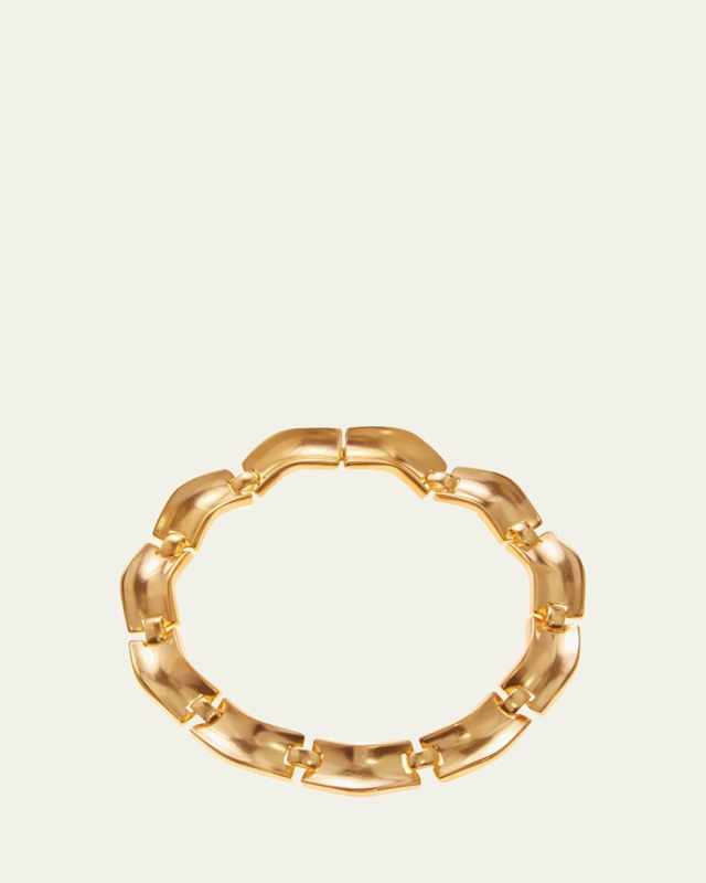 24k Gold Electroplated Necklace